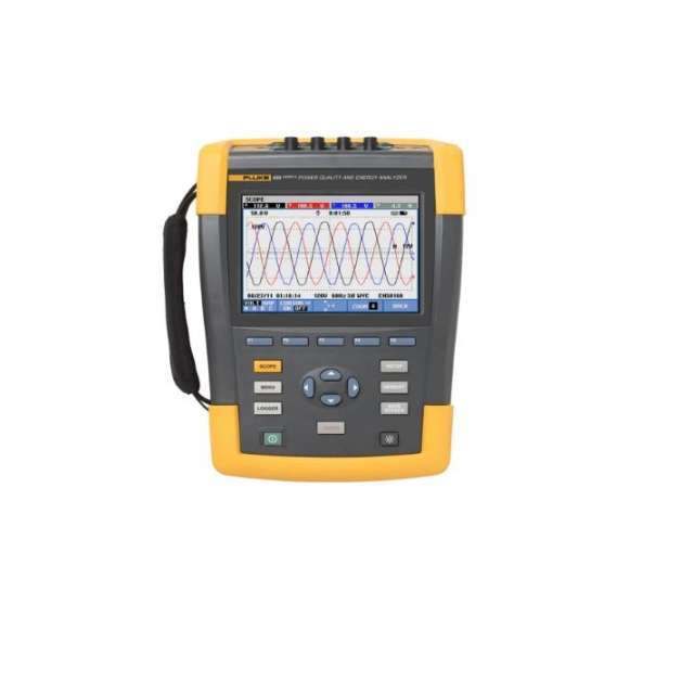 Capacitación Analizador calidad de energía Fluke 435-II clase A