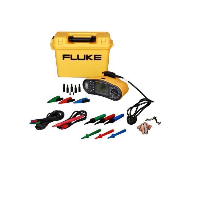 Capacitación Comprobador Instalaciones Eléctricas Fluke 1664 FC 2