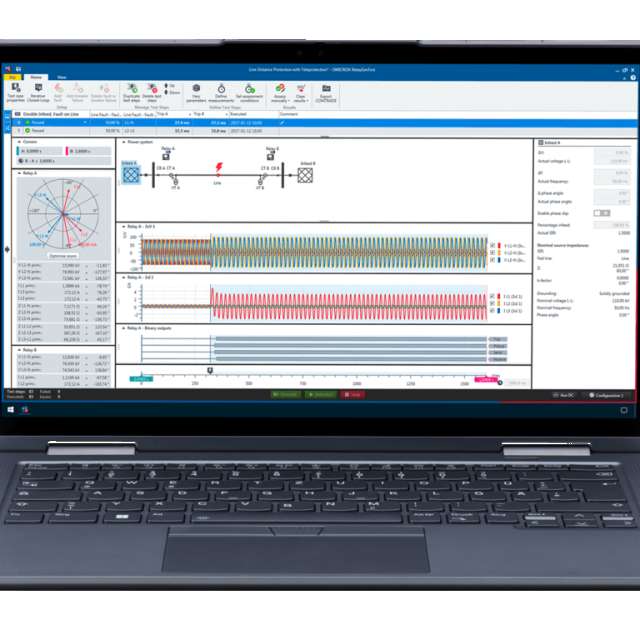 Omicron CMC 356 mas RelaySimTest 1