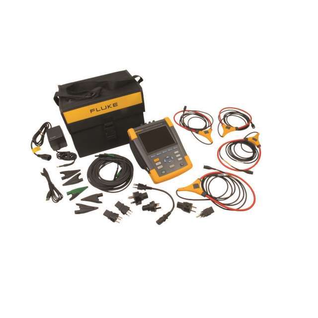 Capacitación Analizador calidad de energía Fluke 435-II clase A 2